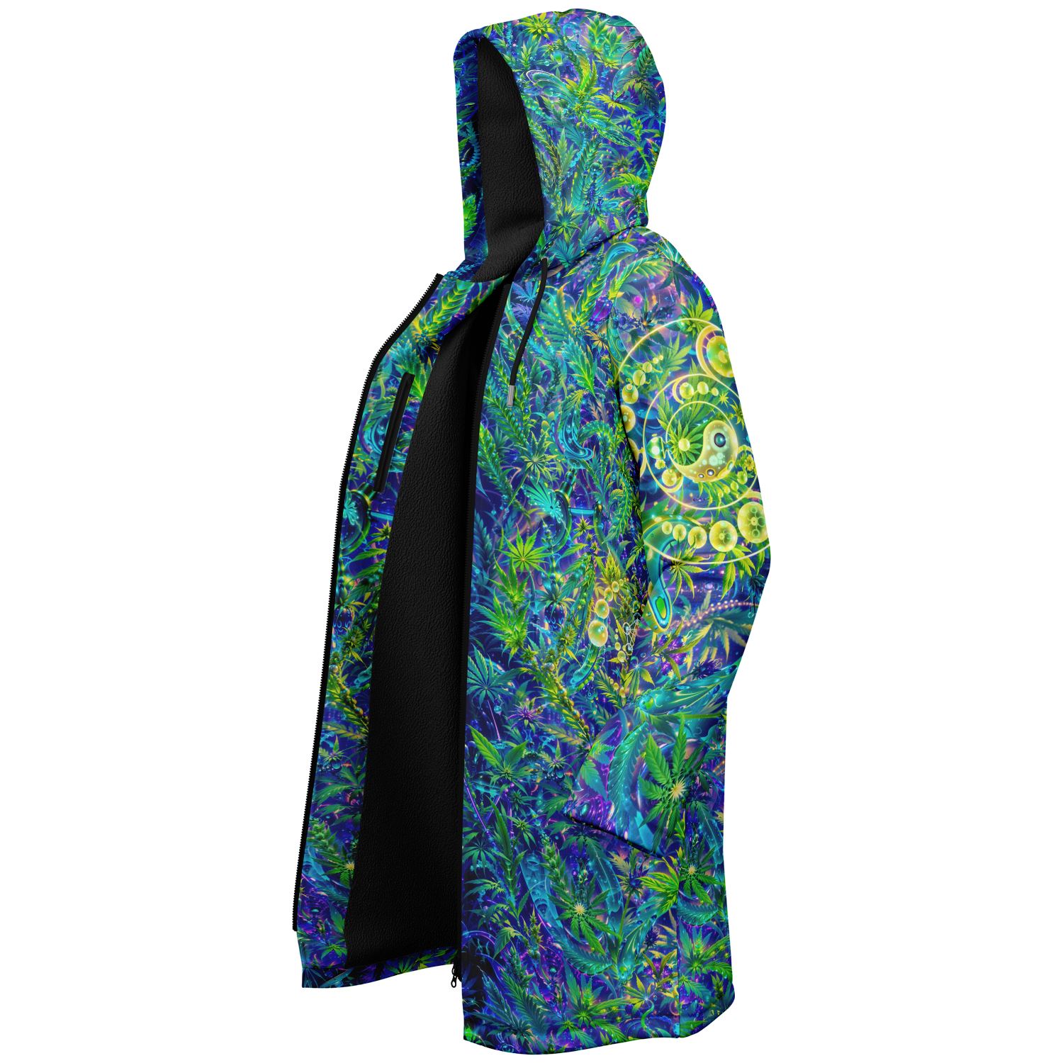 Wizard Stoner Alien Women's Festival Cloak