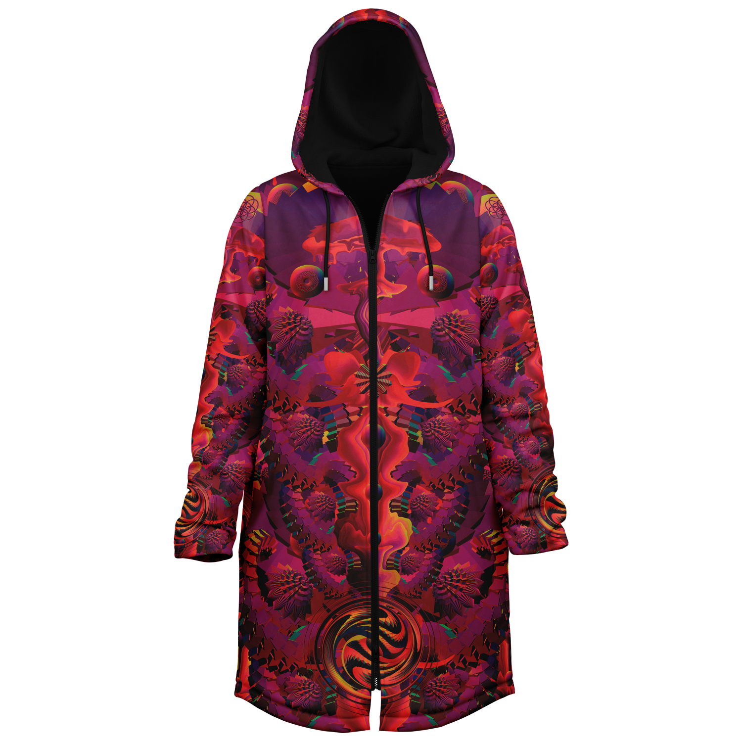 Cloak | Shroom Flower of Life Red