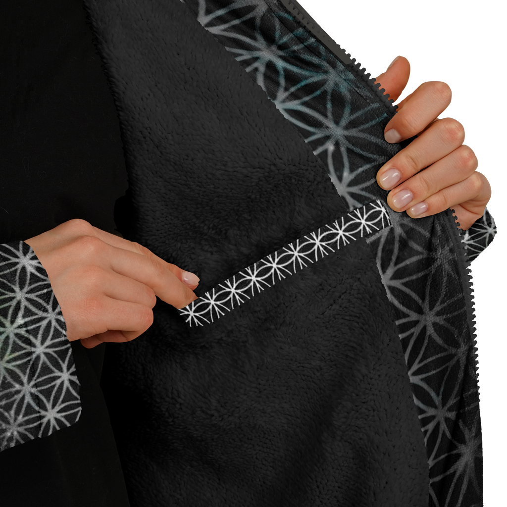 Silver Mystic Eye Women's Festival Cloak