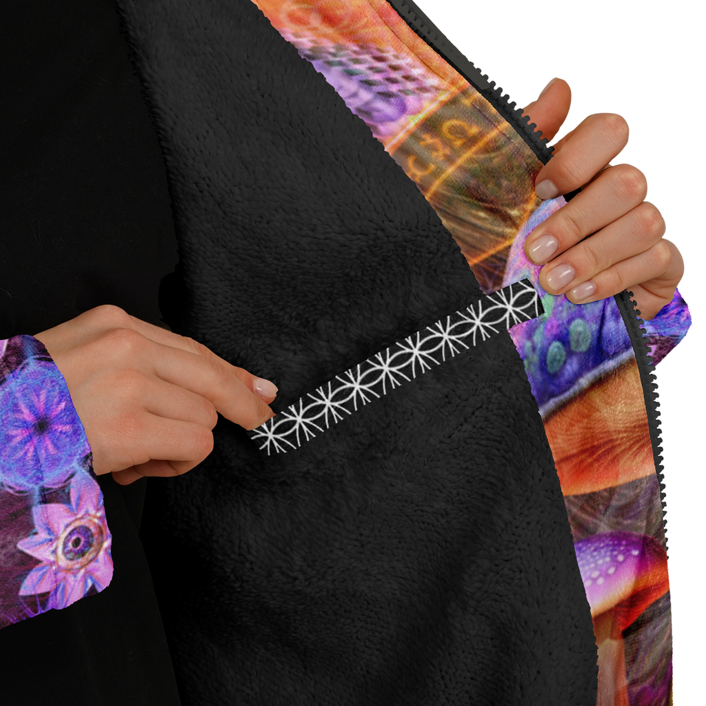 Shroom Rx Pink Women's Festival Cloak