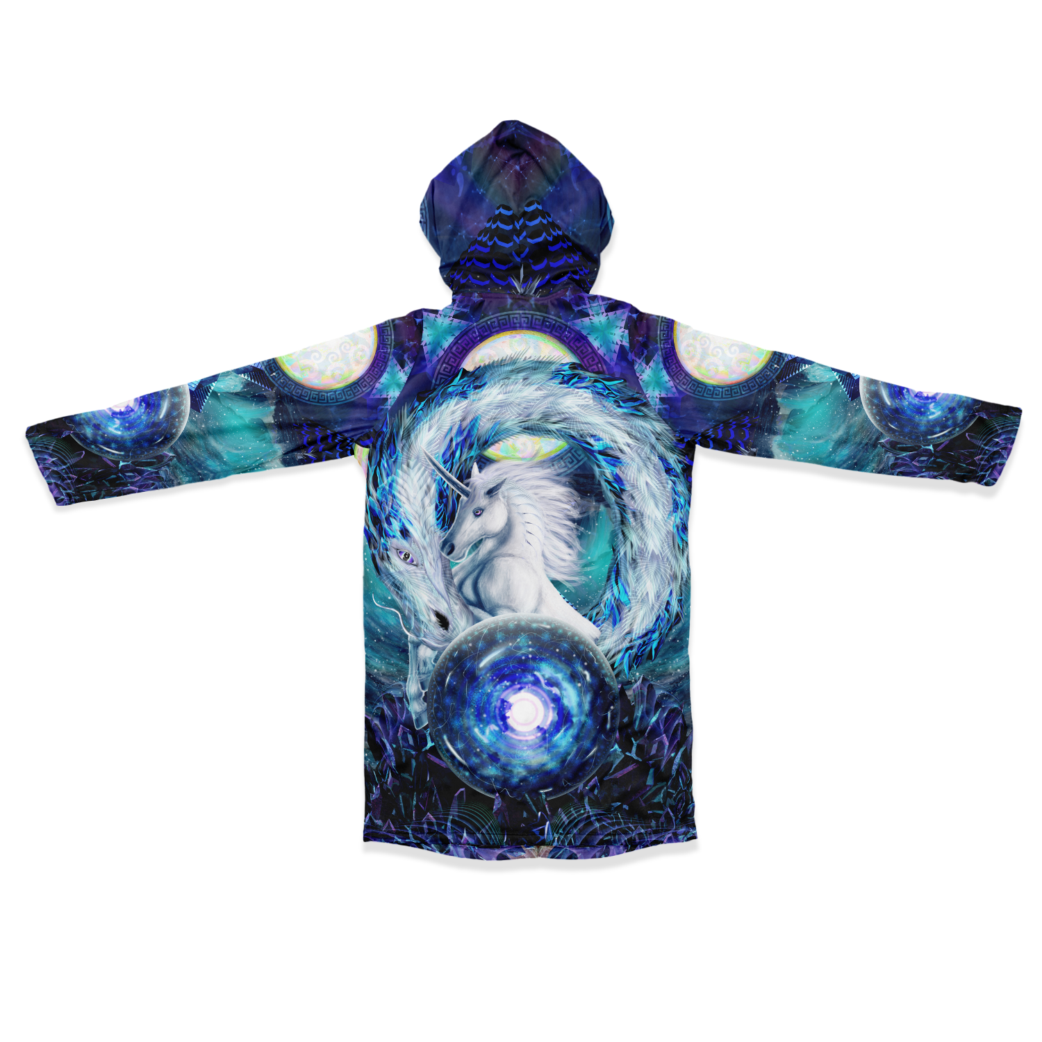 Blue Sorceress Men's Festival Cloak