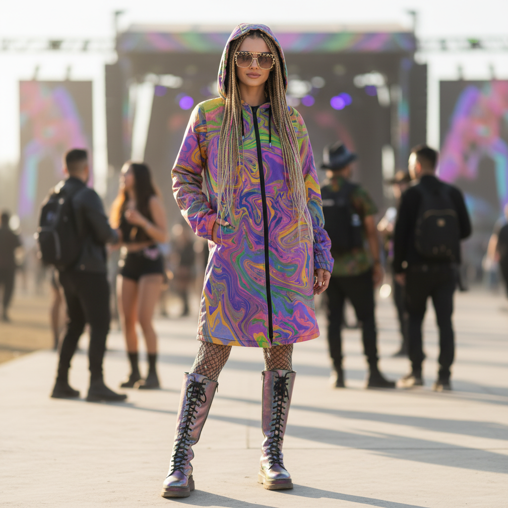 Psy Trance Women's Festival Cloak