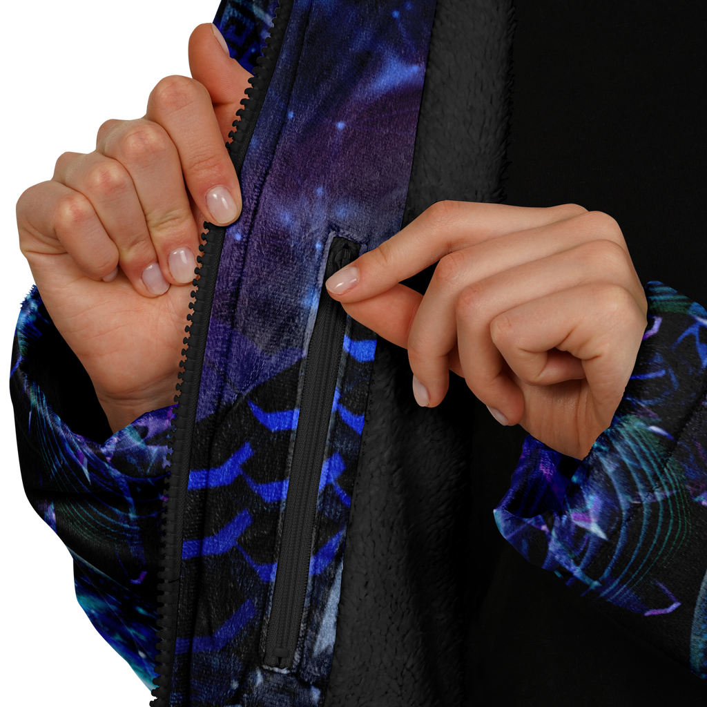 Blue Sorceress Men's Festival Cloak