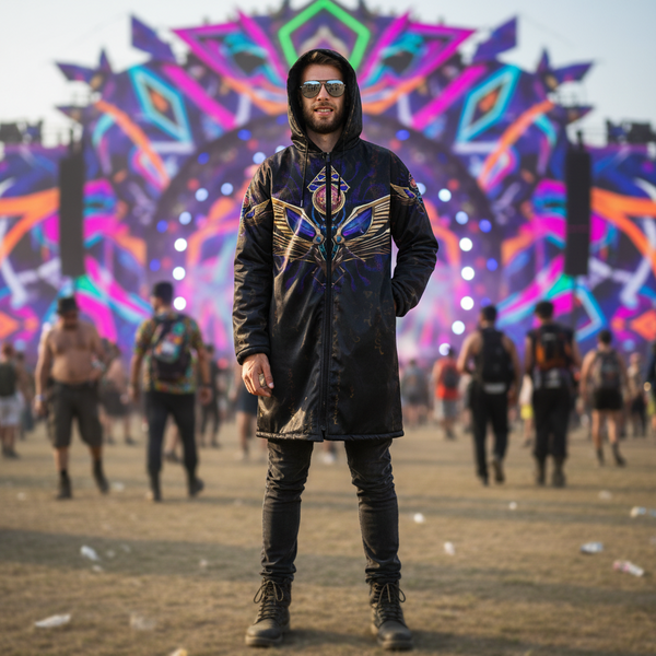 Golden Scarab Men's Festival Cloak