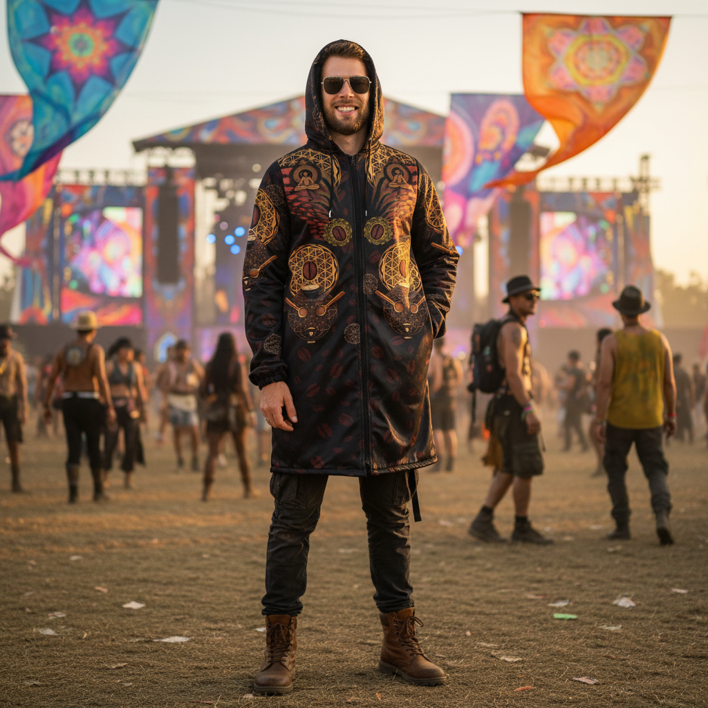 Sacred Grounds Men's Festival Cloak