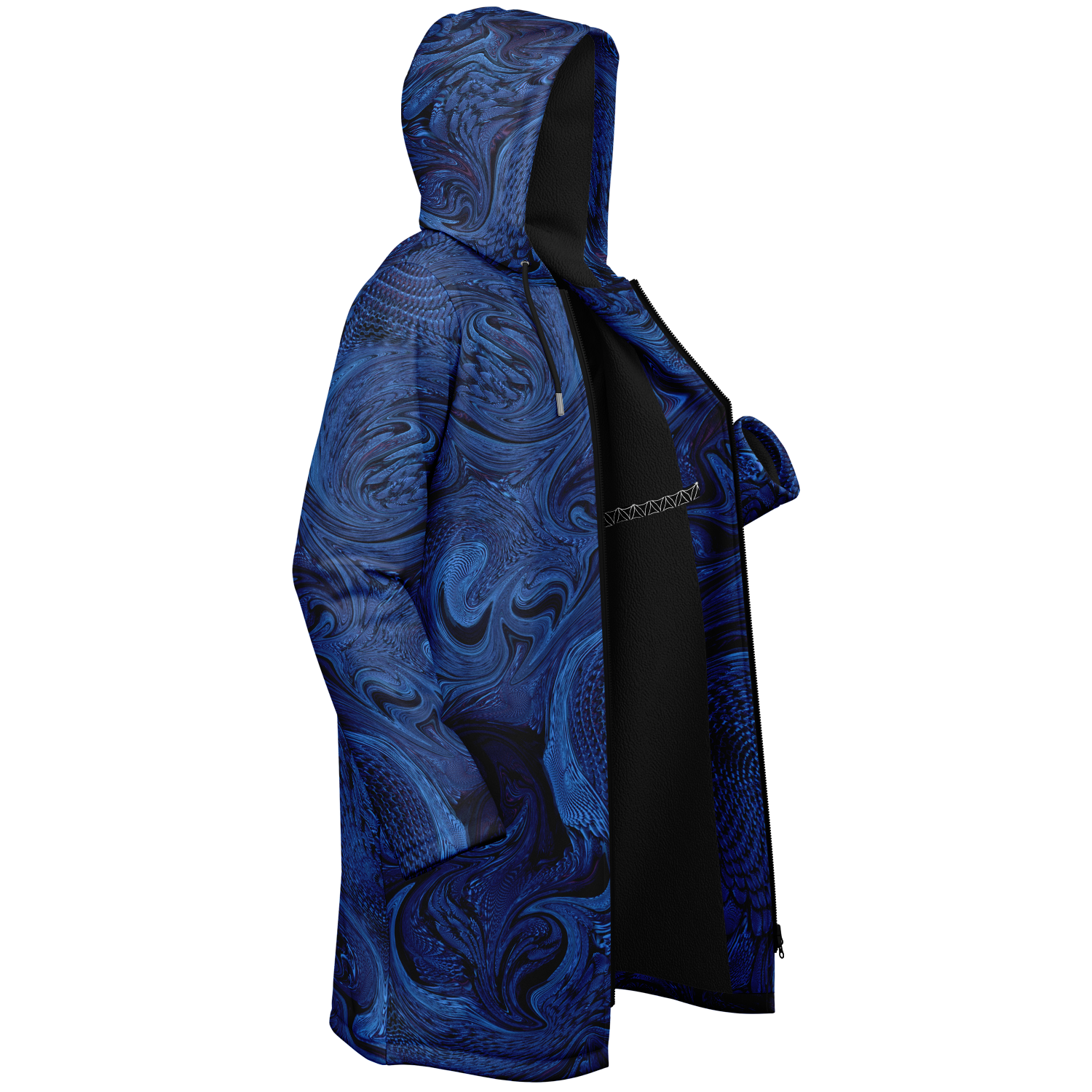Cloak | Metallic Blue Fractal