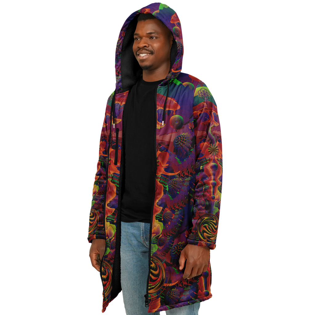 Cloak | Shroom Flower of Life Ultra Rainbow