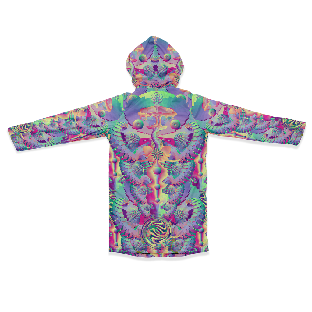 Cloak | Shroom Flower of Life Pastel Rainbow
