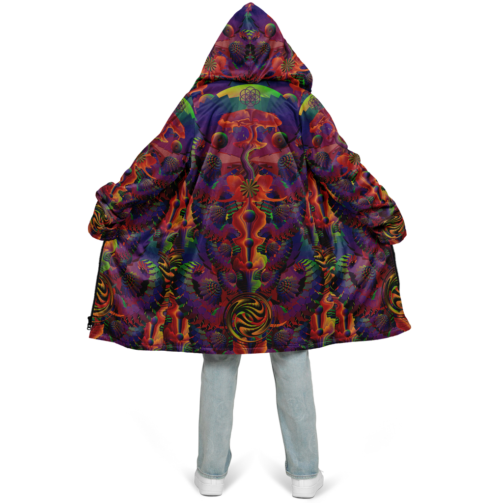 Cloak | Shroom Flower of Life Ultra Rainbow