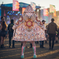 Angel Catcher Light Orange Festival Cloak