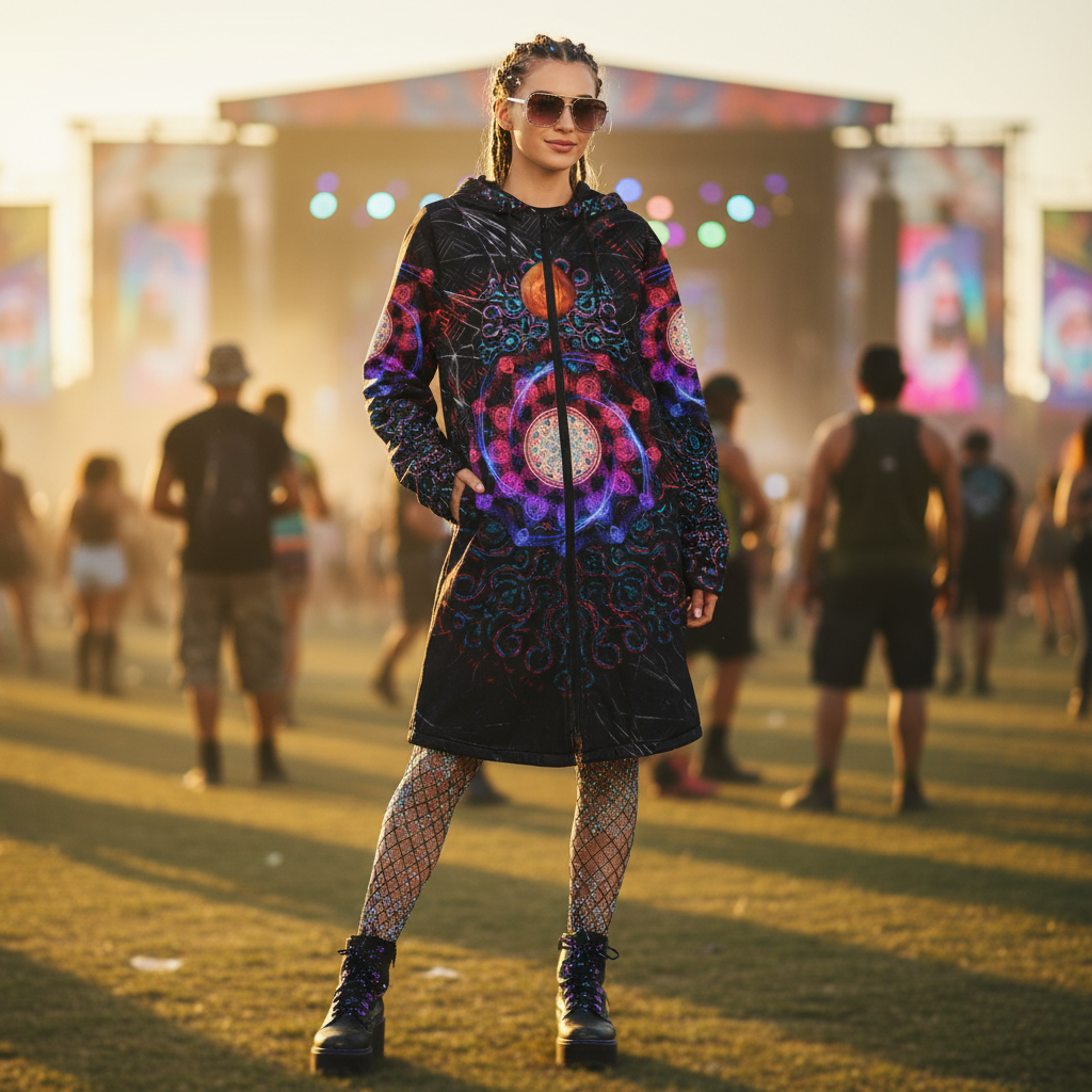 Lunar Eclipse Women's Festival Cloak