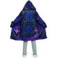 Madriax Men's Festival Cloak front view with rave cloak