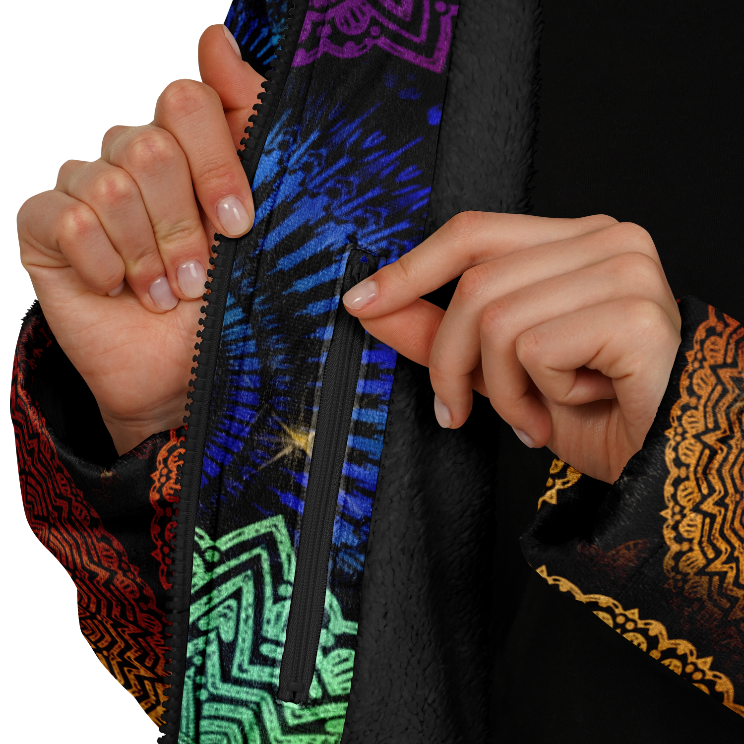 Chakra Mandala Men's Festival Cloak