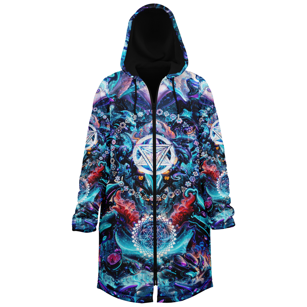 Alien Cyberpunk Mech Men's Festival Cloak