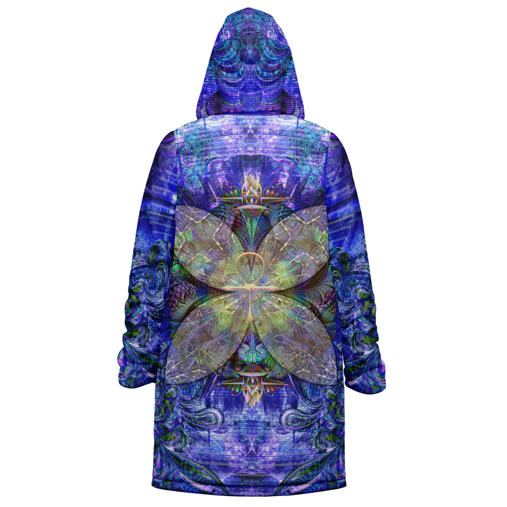 Temple Of Horus Men's Festival Cloak back view with festival wear