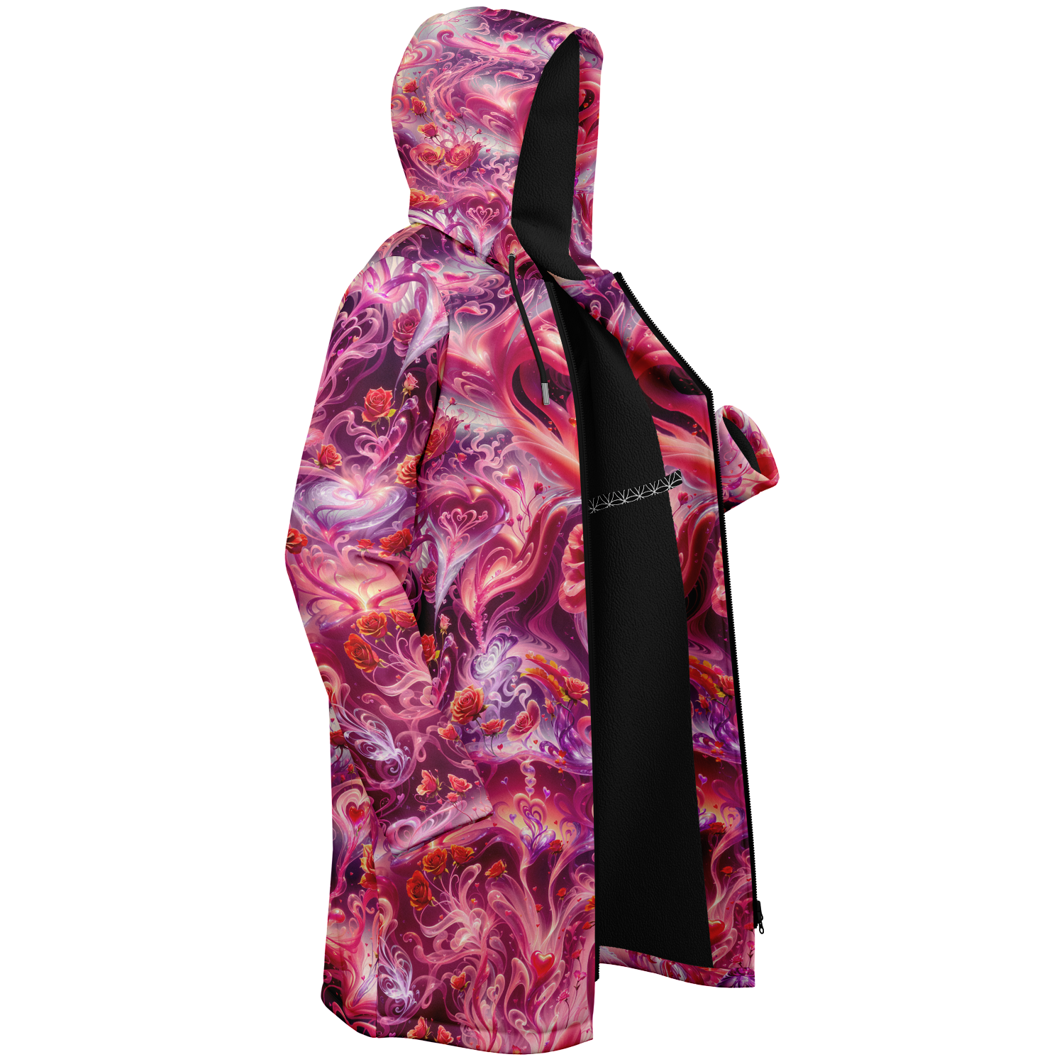 Hearts Roses Women's Festival Cloak