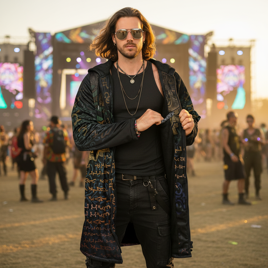 Enochian Vision Men's Festival Cloak