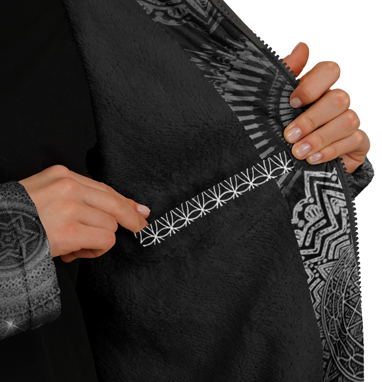 Void Mandala Men's Festival Cloak