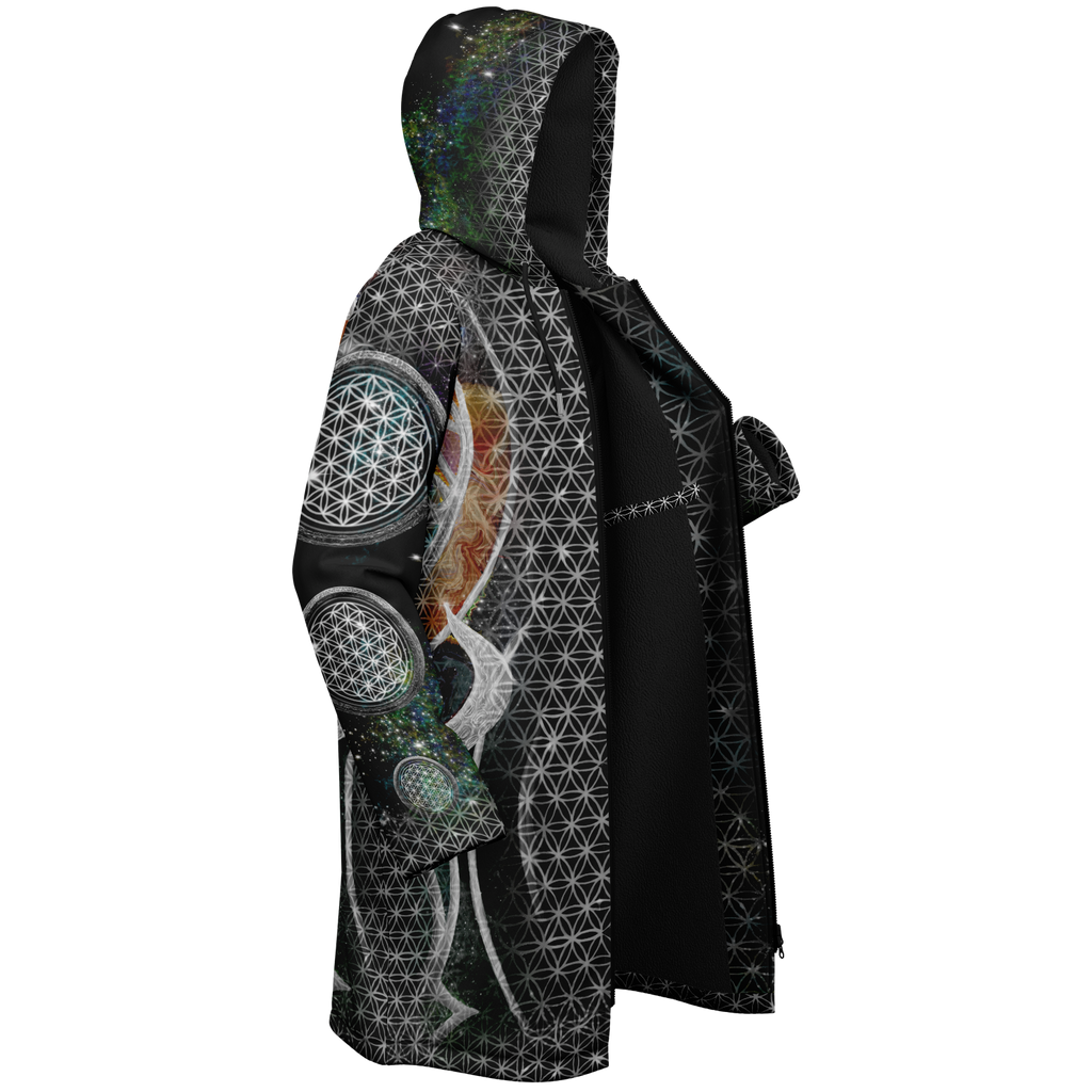 Silver Mystic Eye Women's Festival Cloak