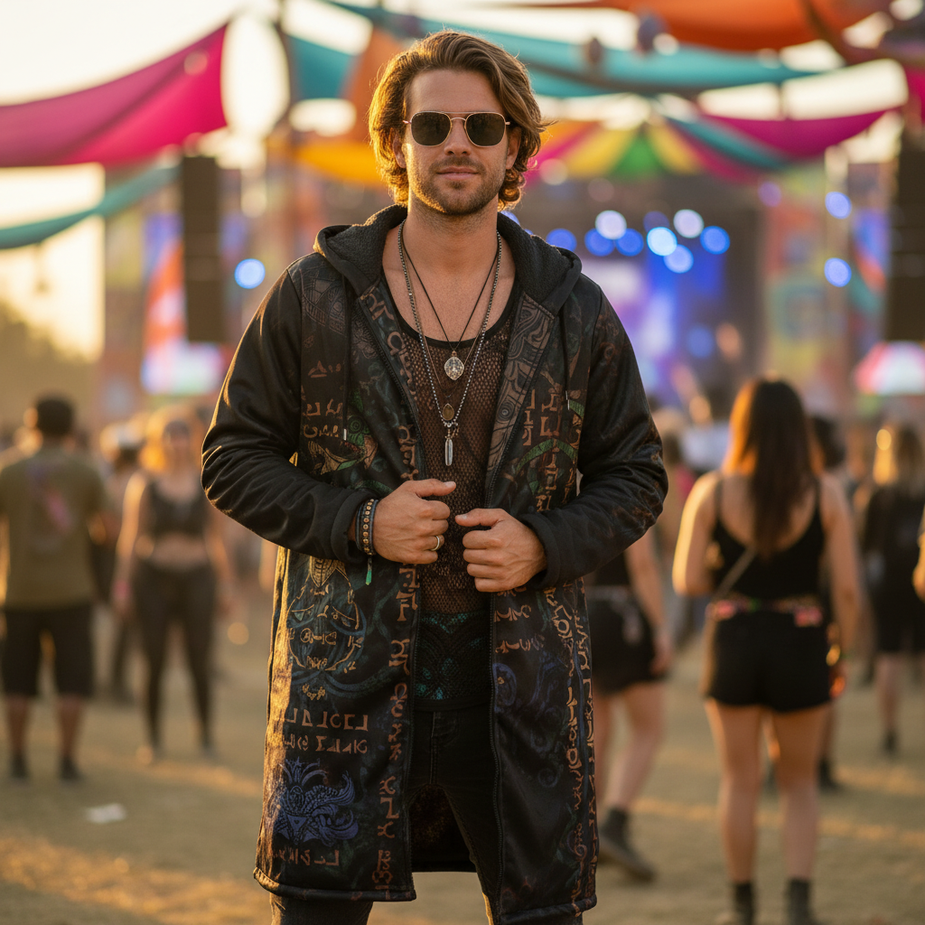 Enochian Vision Men's Festival Cloak