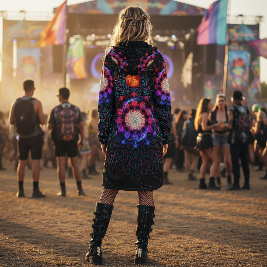 Lunar Eclipse Women's Festival Cloak