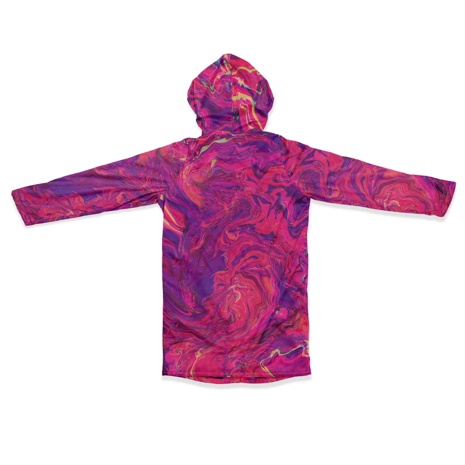 Pink Acid Oasis Women's Festival Cloak