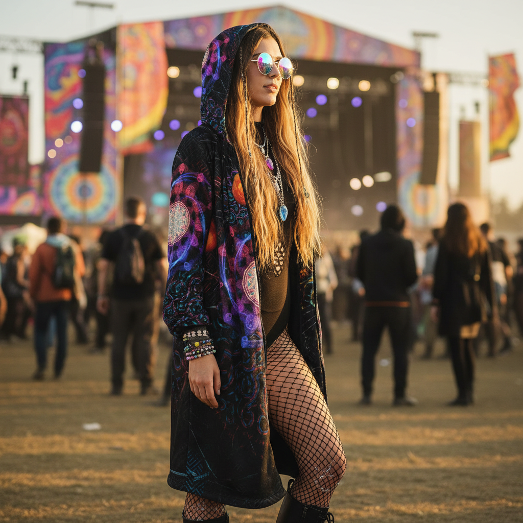 Lunar Eclipse Women's Festival Cloak
