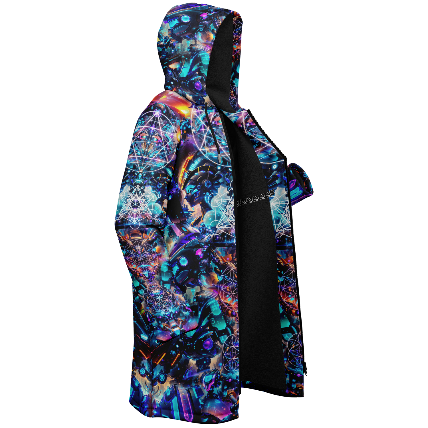Women Cloak | Cyber Punk Mech
