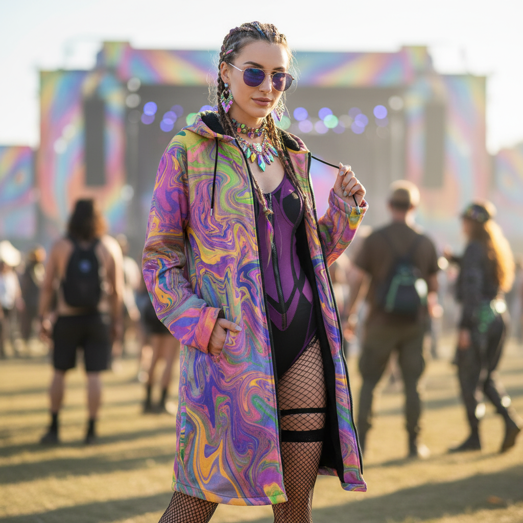 Psy Trance Women's Festival Cloak