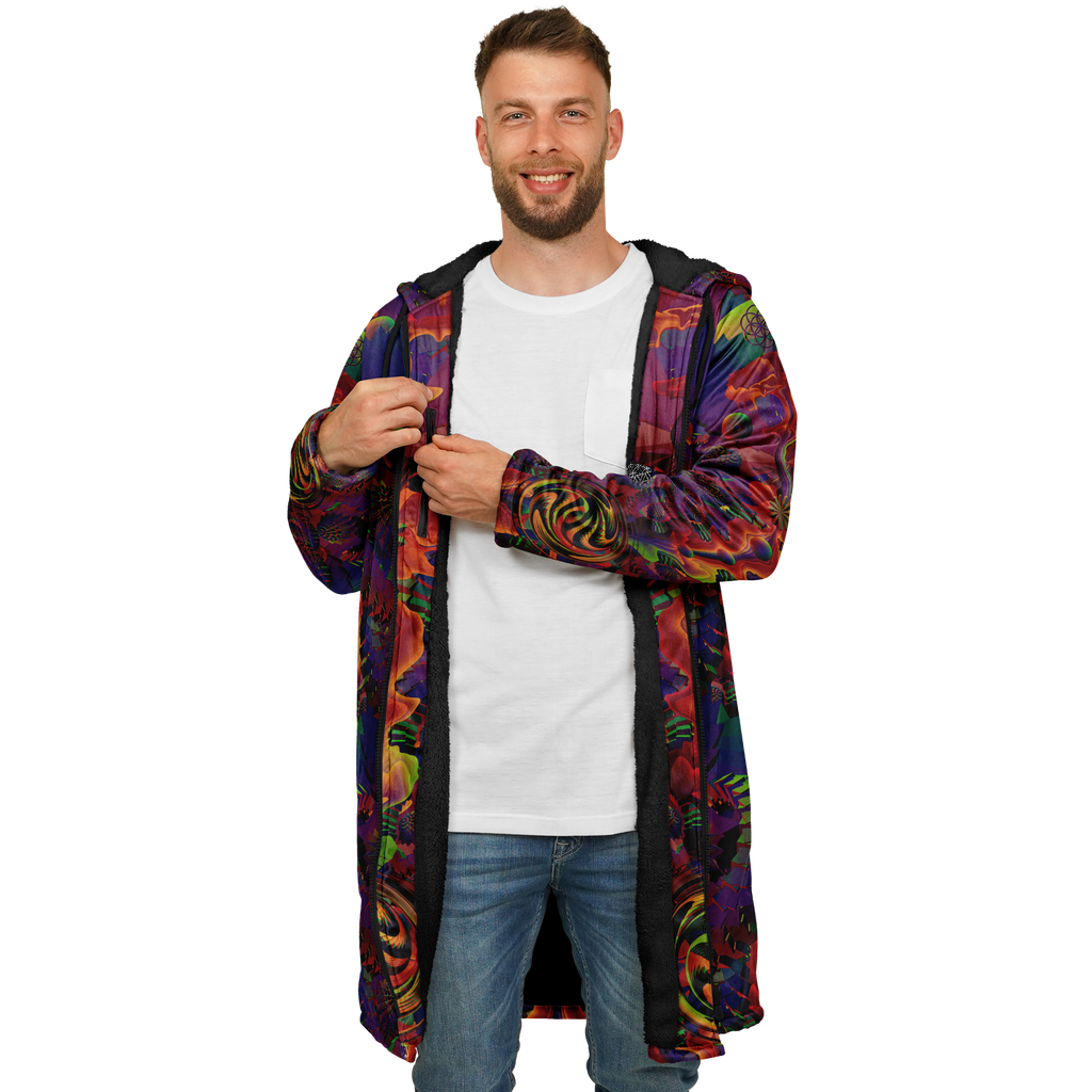 Cloak | Shroom Flower of Life Ultra Rainbow