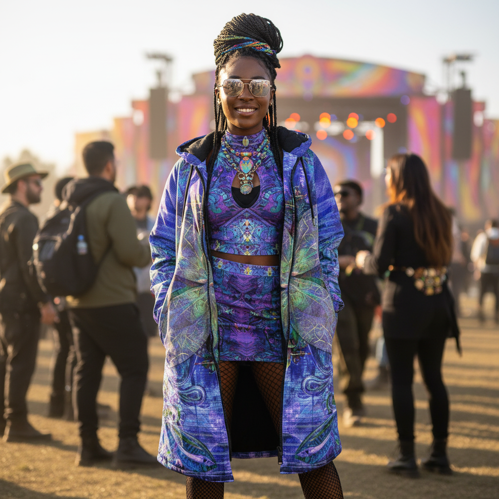 Temple Of Horus Women's Festival Cloak