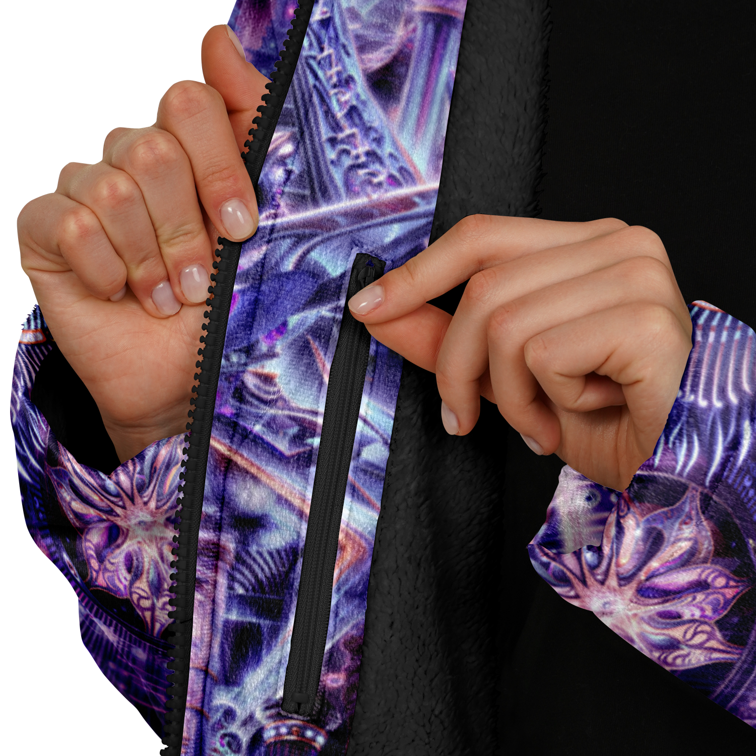 Dream Weaver Purple Festival Cloak