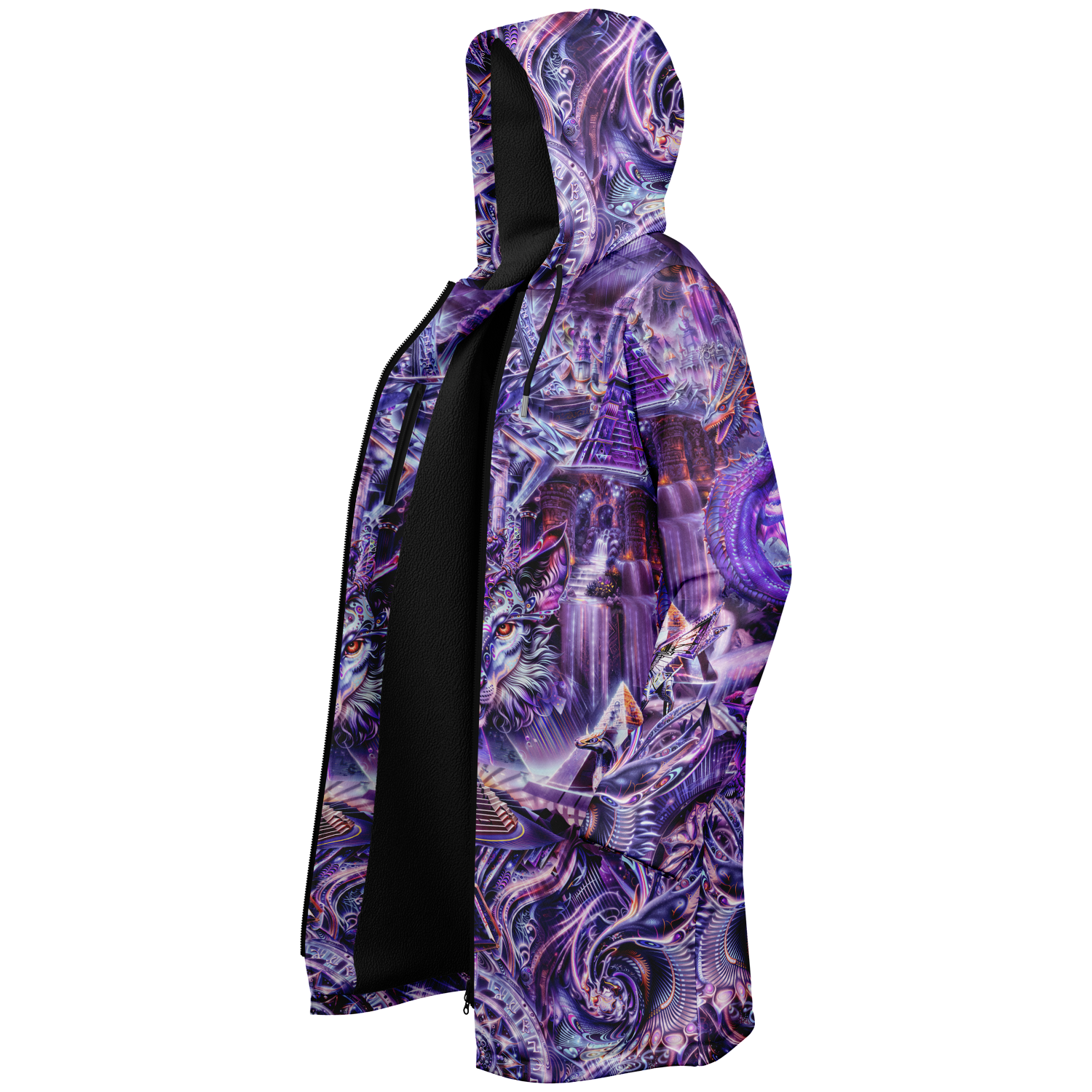 Dream Weaver Purple Festival Cloak