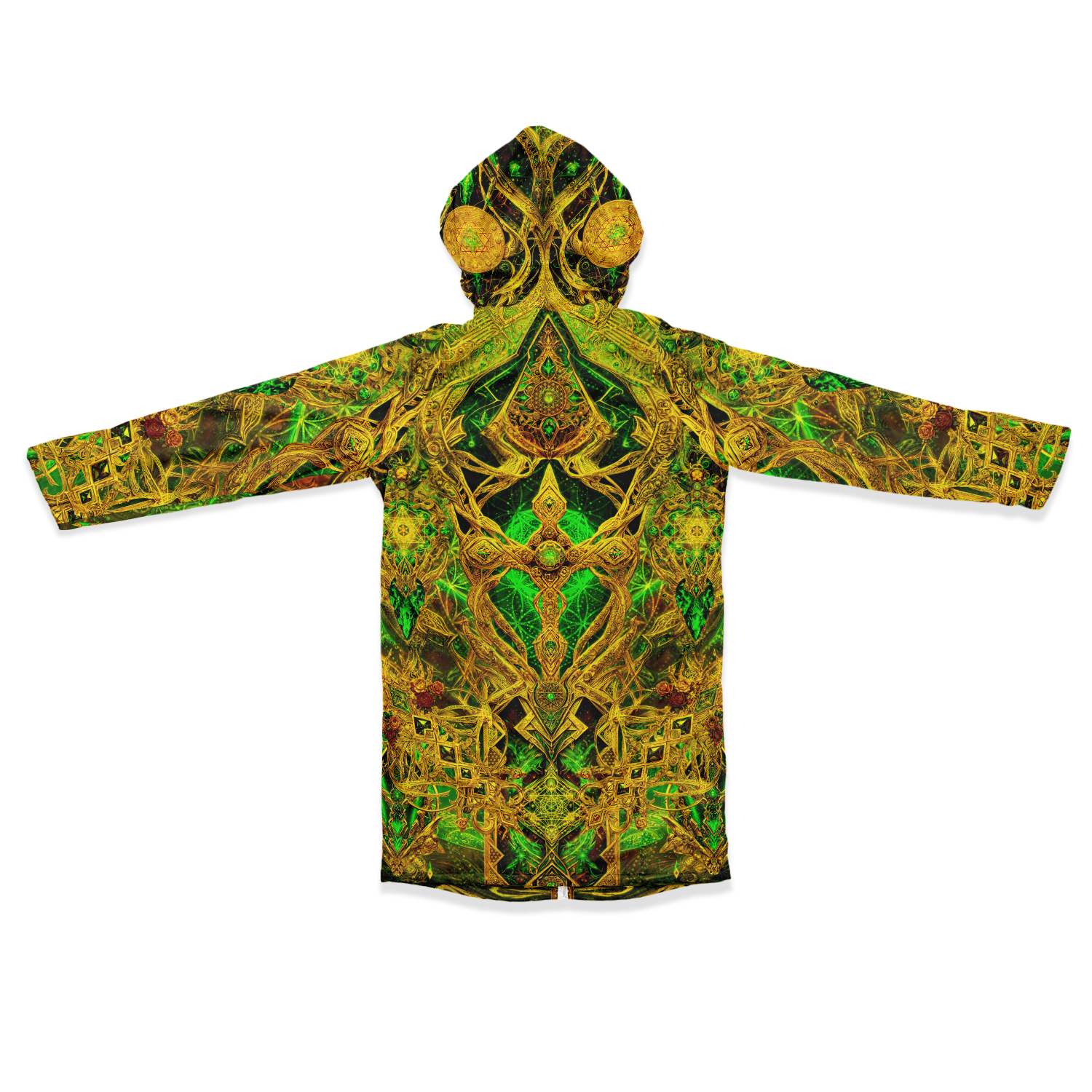 Cosmic Cross Yellow Women's Festival Cloak