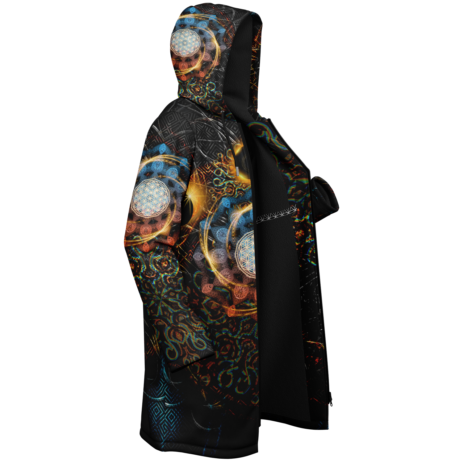 Solar Eclipse Men's Festival Cloak