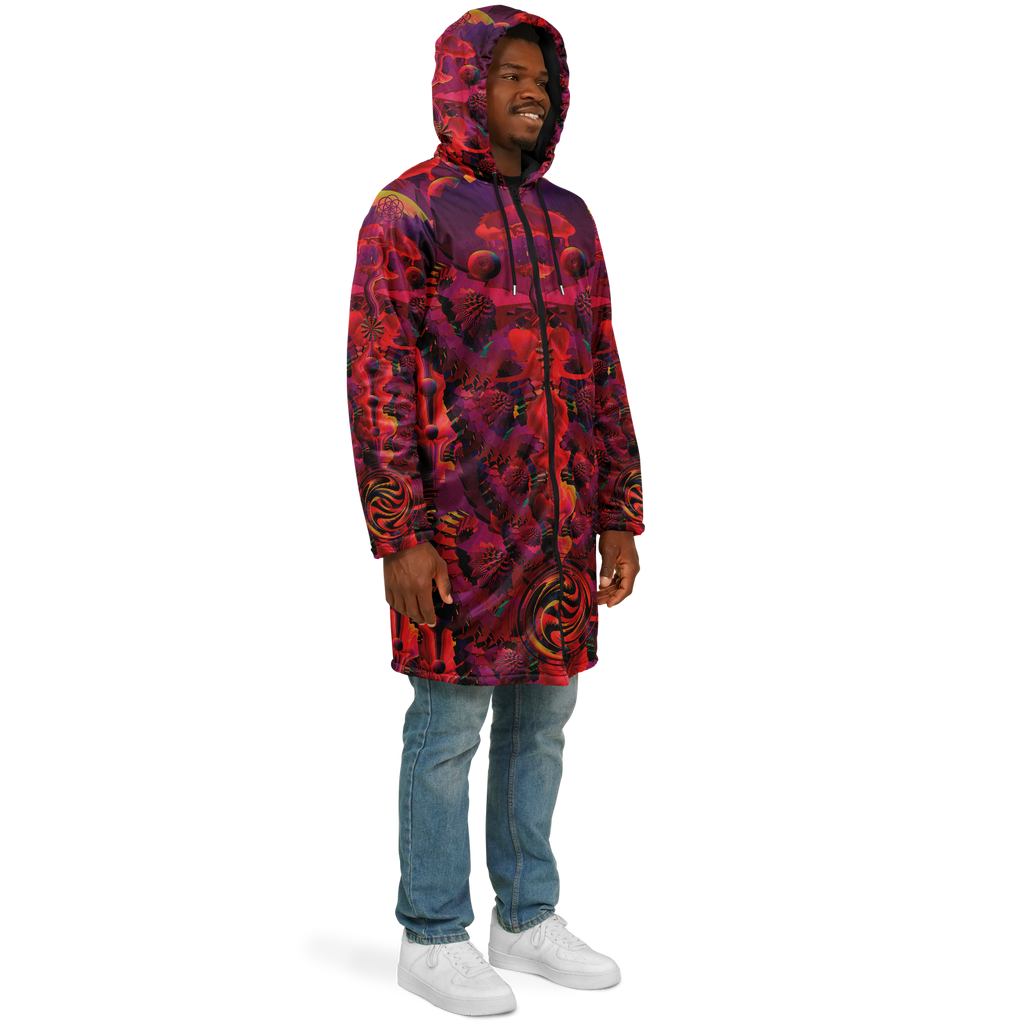 Cloak | Shroom Flower of Life Red