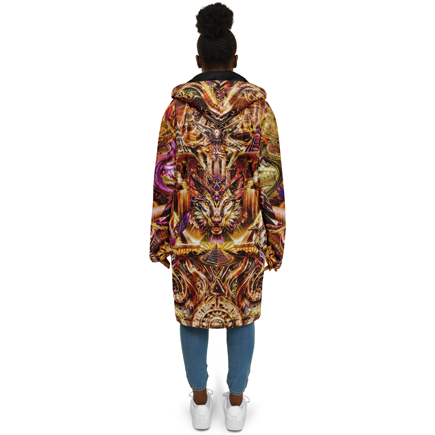 Dream Weaver Orange Festival Cloak