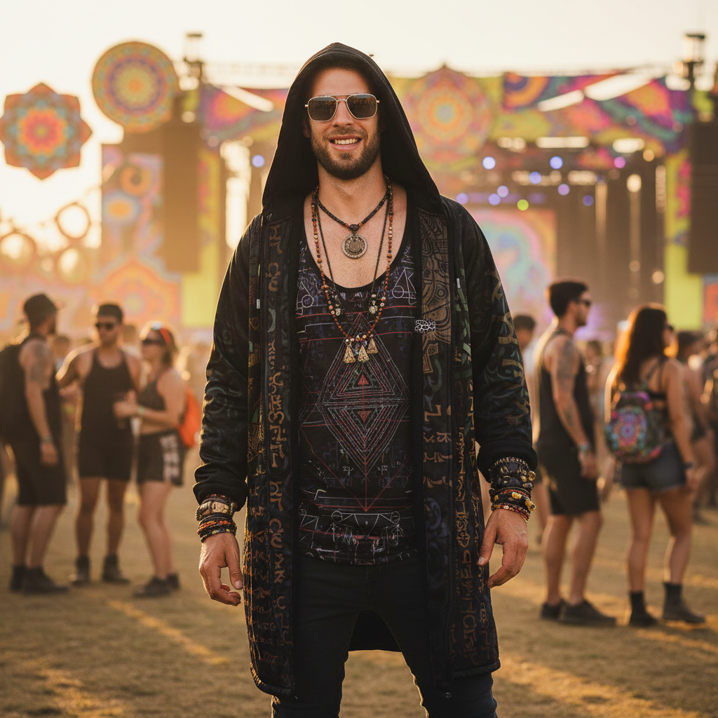 Enochian Vision Men's Festival Cloak