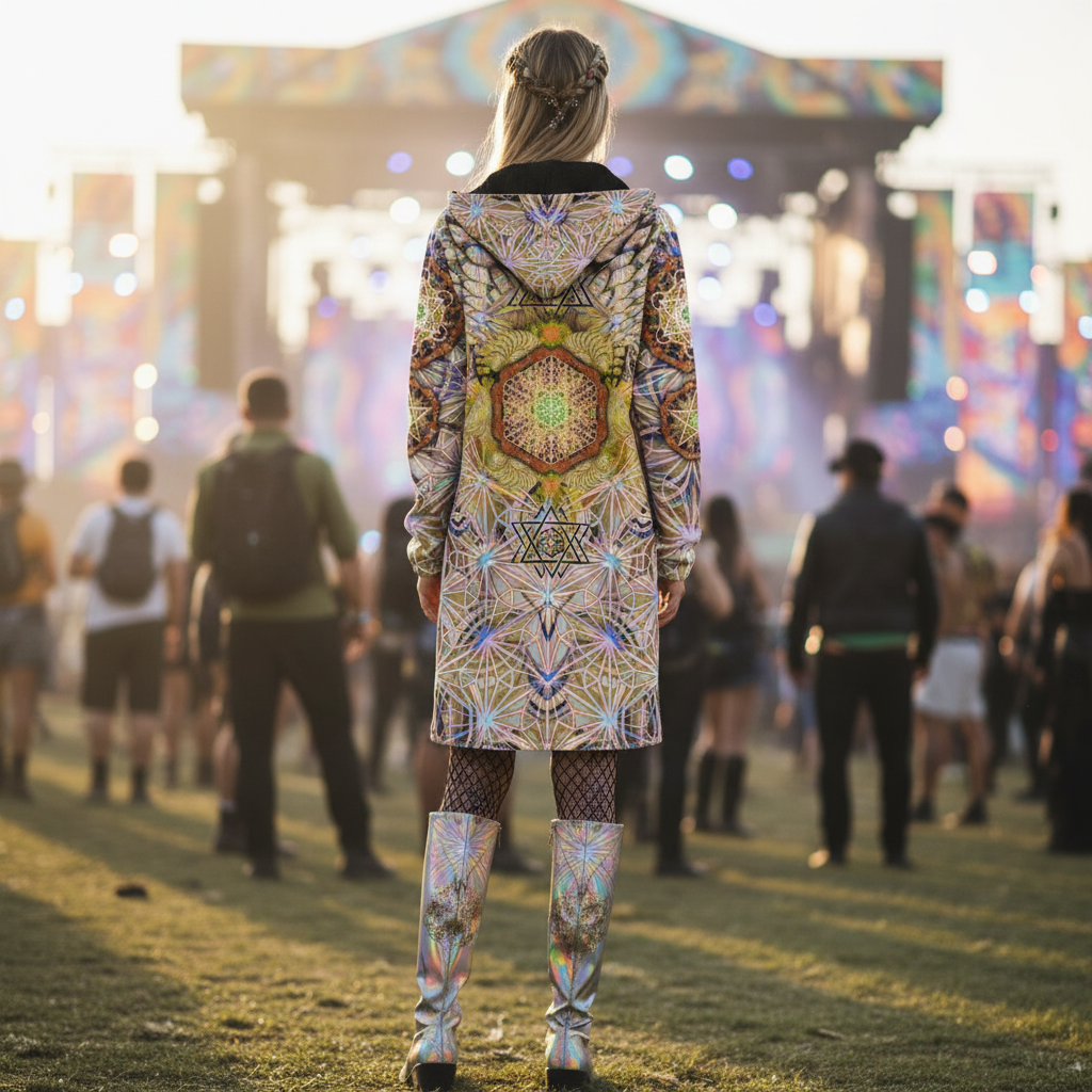 Angel Catcher Light Yellow Women's Festival Cloak
