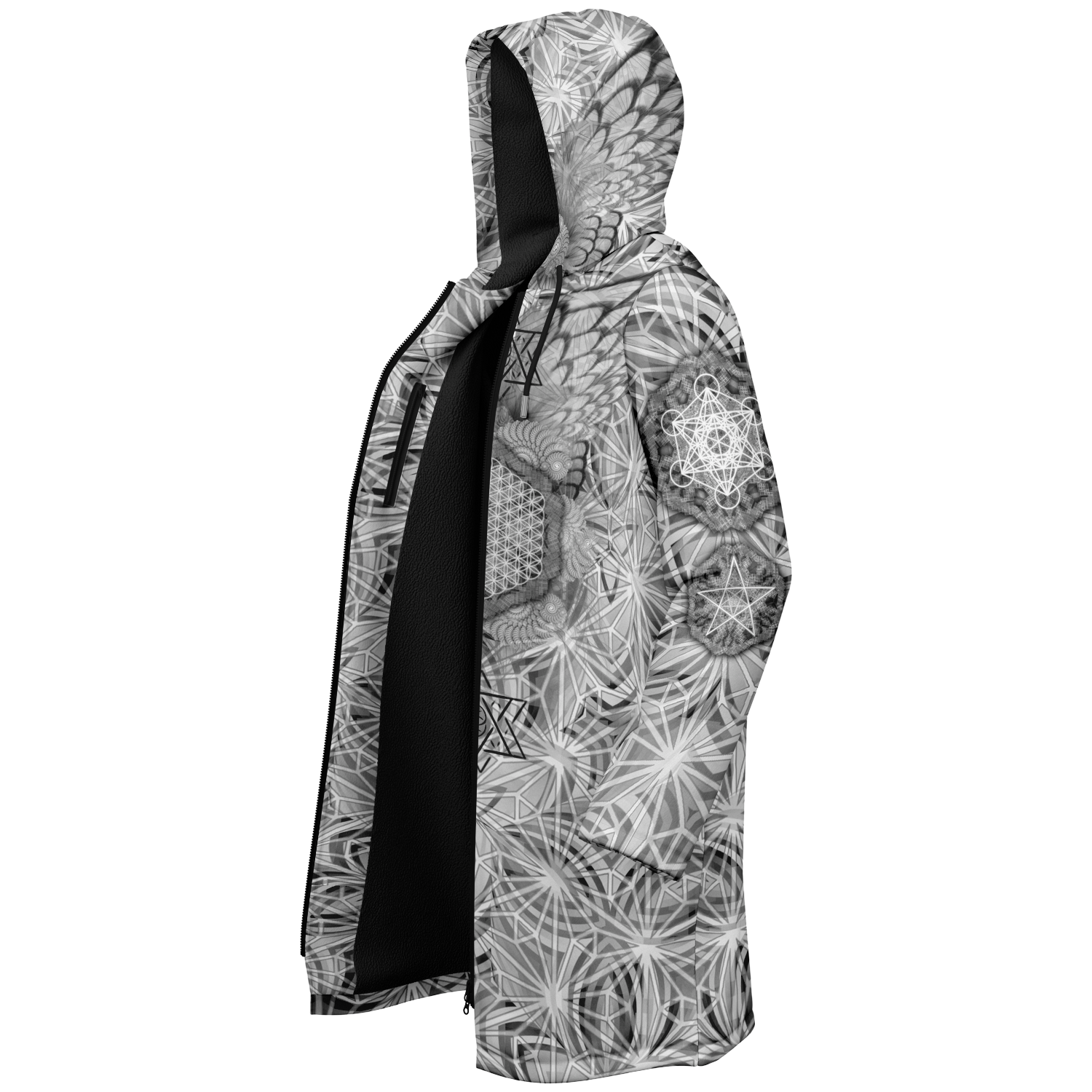 Angel Catcher Light Gray Festival Cloak