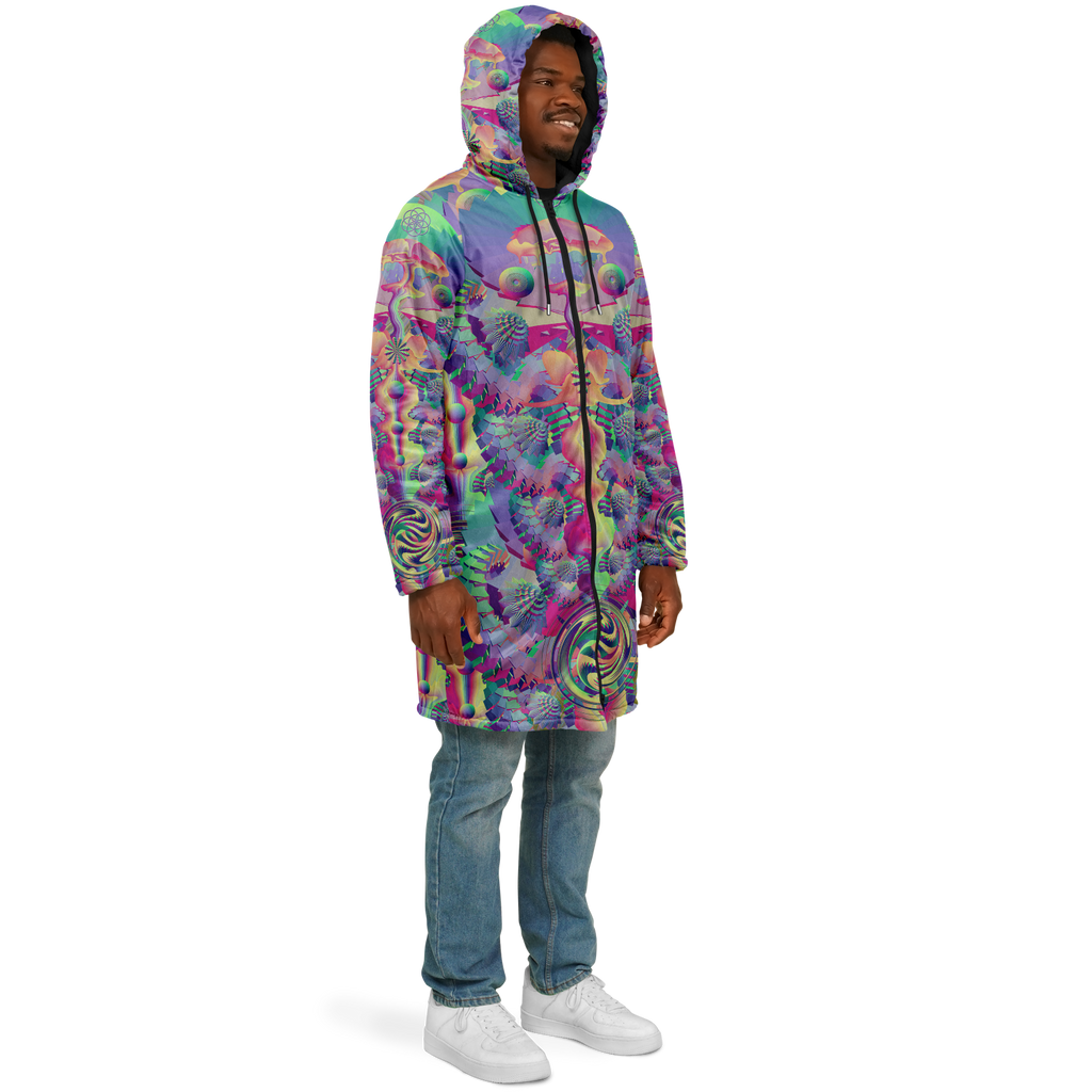 Cloak | Shroom Flower of Life Pastel Rainbow