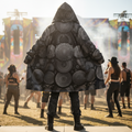 Void Mandala Men's Festival Cloak