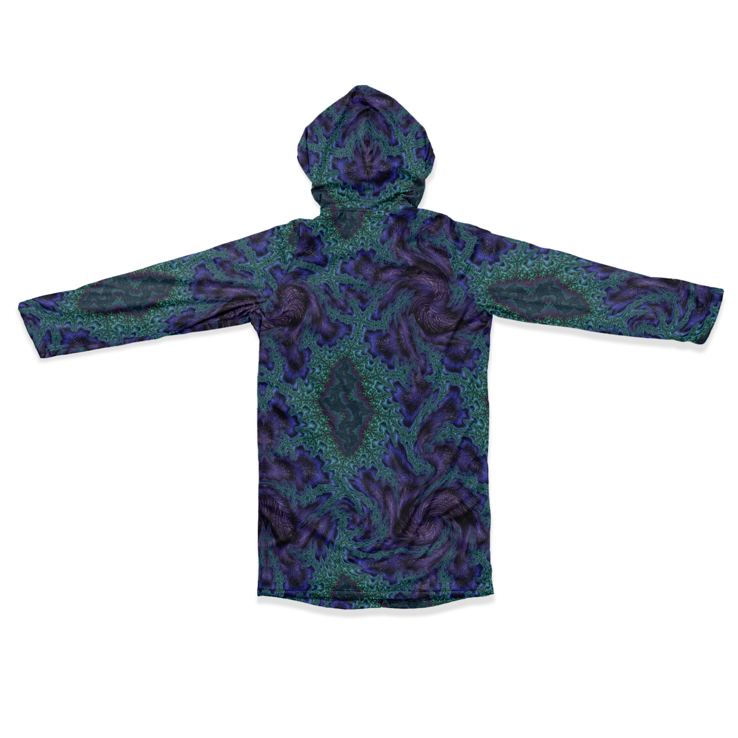 Feathery Fractal Women's Festival Cloak