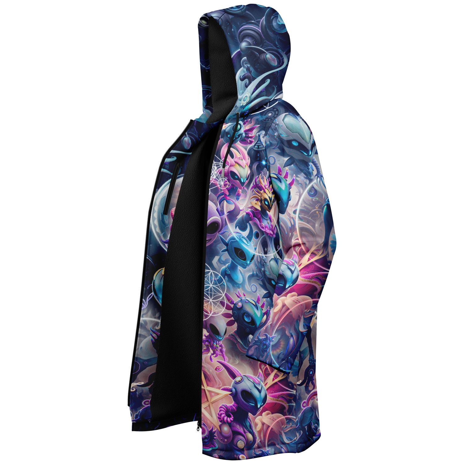 Alien Dimensions Men's Festival Cloak