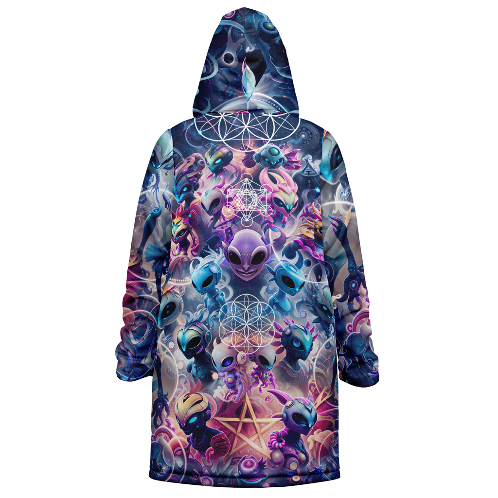 Alien Dimensions Men's Festival Cloak