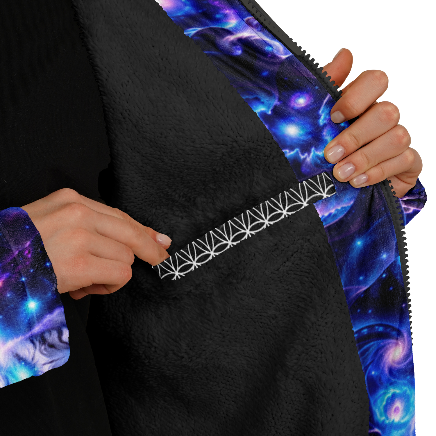 Cosmic Space Cats Women's Festival Cloak