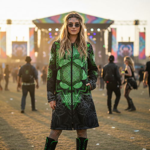 Angel Catcher Green Festival Cloak