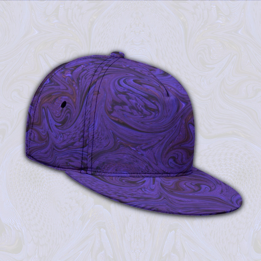 Snapback Hat | Purple Fractal