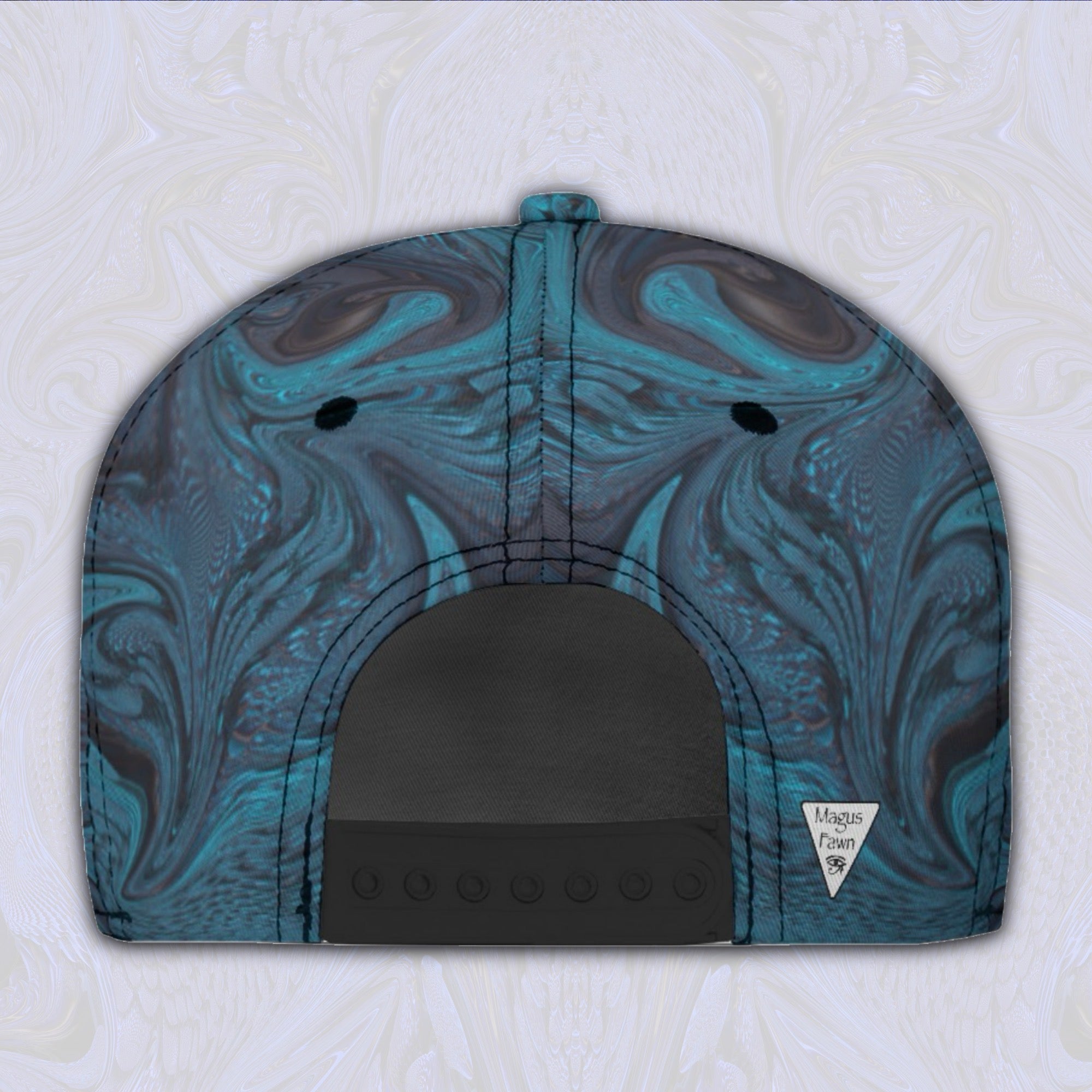 Snapback Hat | Green Fractal