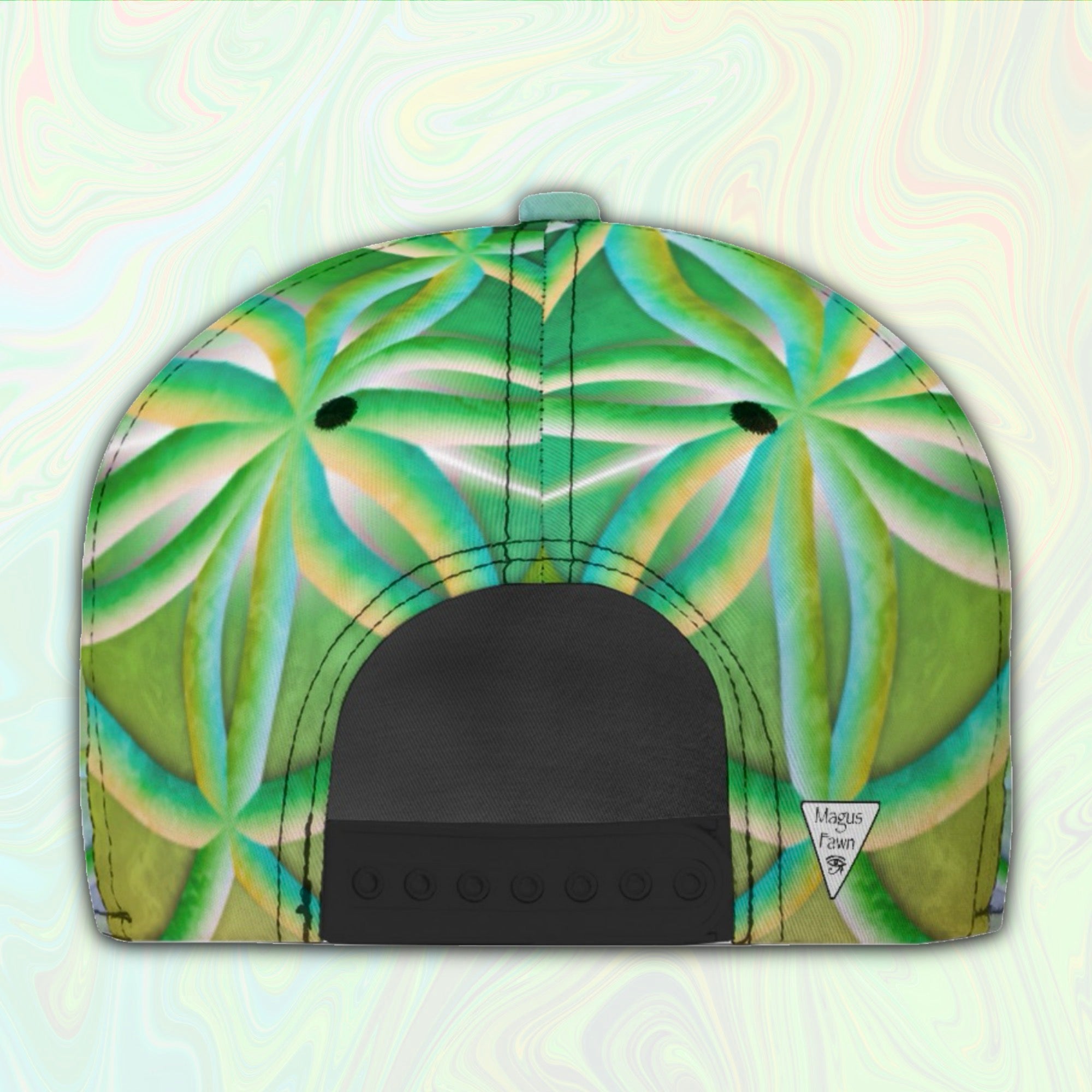 Snapback Hat | Candy Star Burst Flower of Life